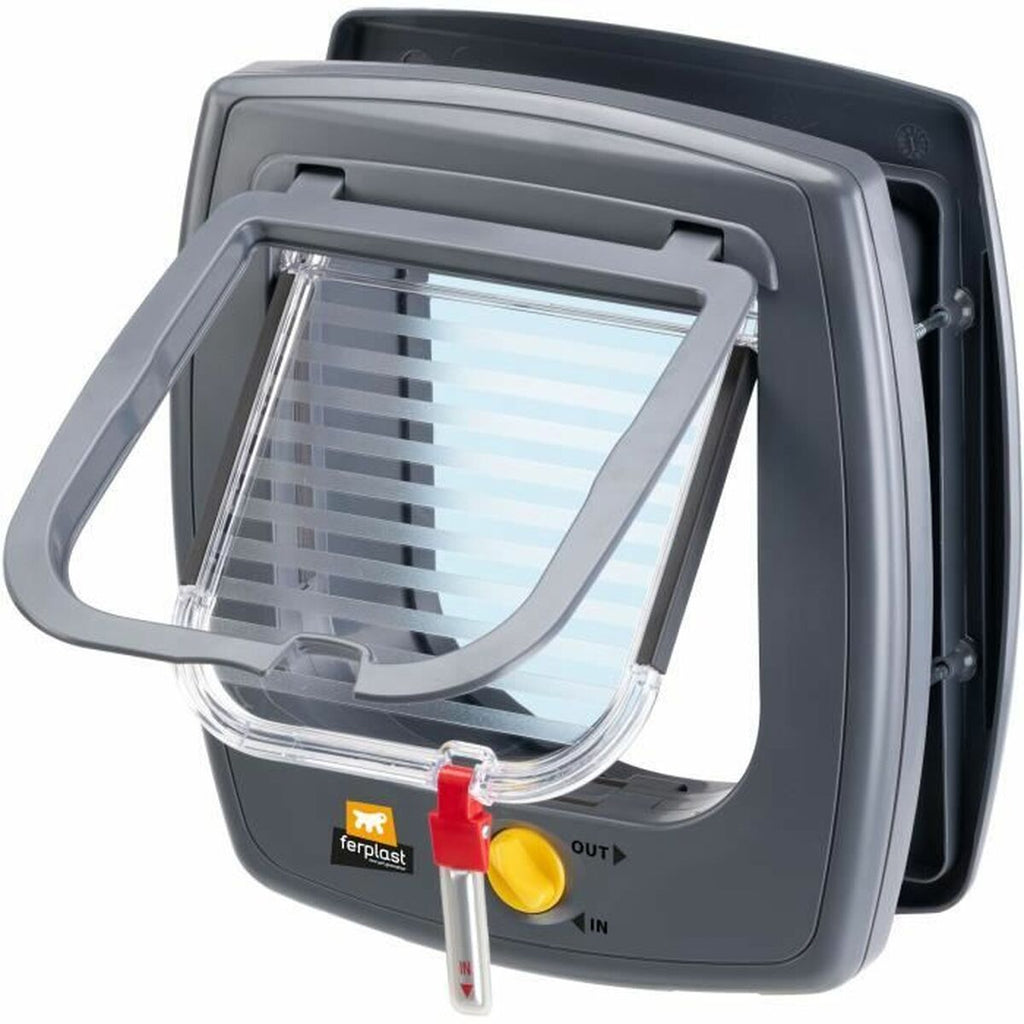 Cat Flap Ferplast Grey Plastic-11