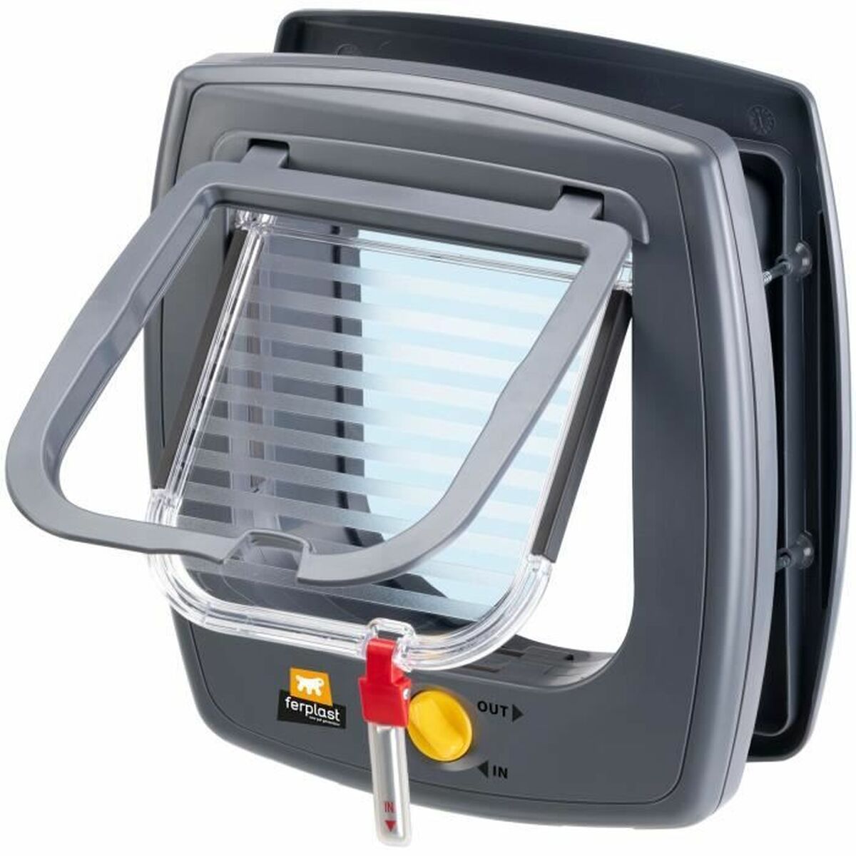 Cat Flap Ferplast Grey Plastic-9