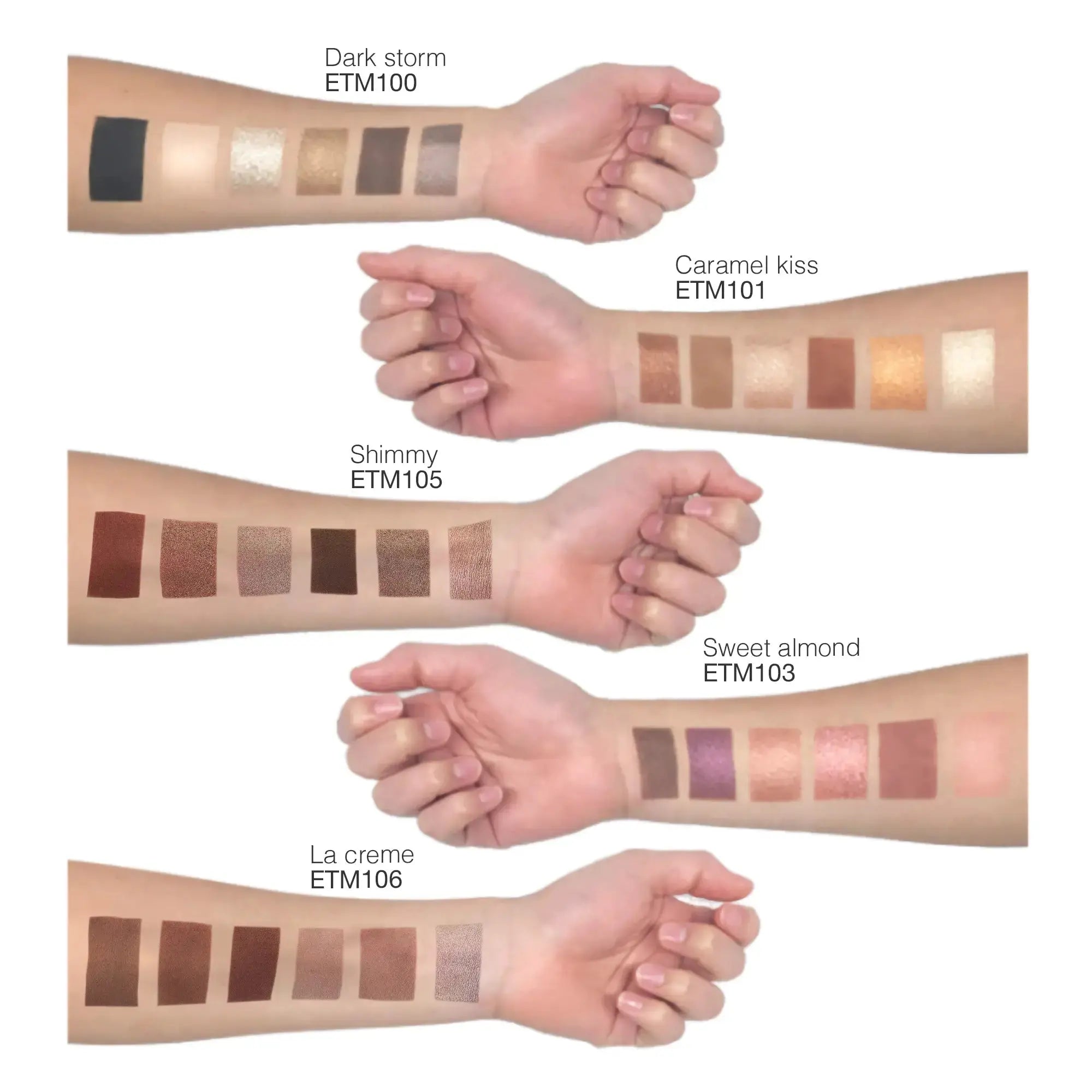 Eyeshadow Palette - Caramel Kiss.