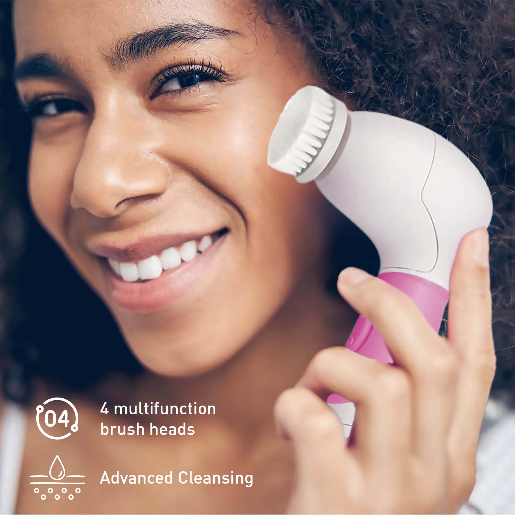 Ice Cube Facial Roller, Hydrating Cucumber Sheet Masks & Advanced Cleansing Brush