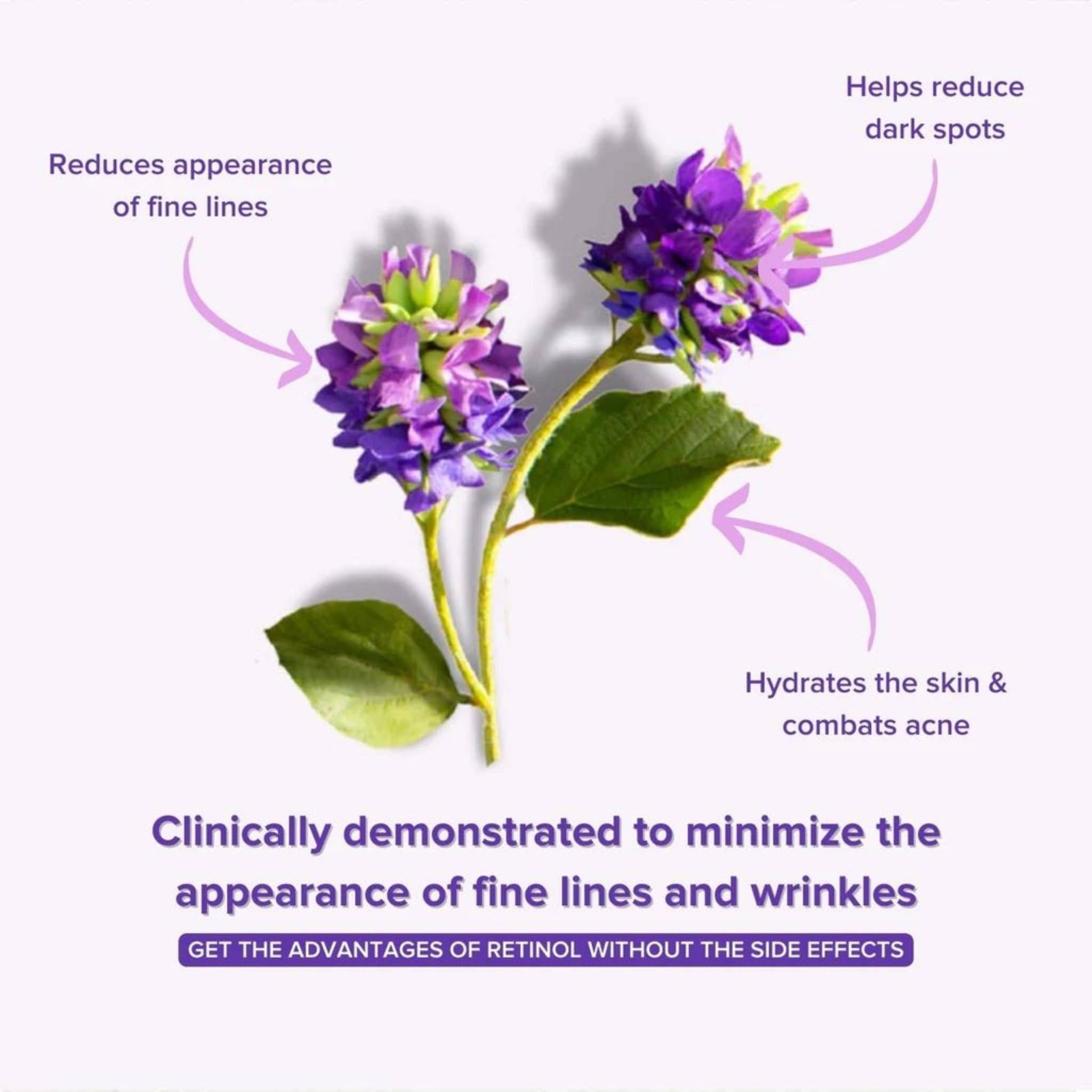 Anti-Aging Bakuchiol Eye Serum - Retinol Alternative..