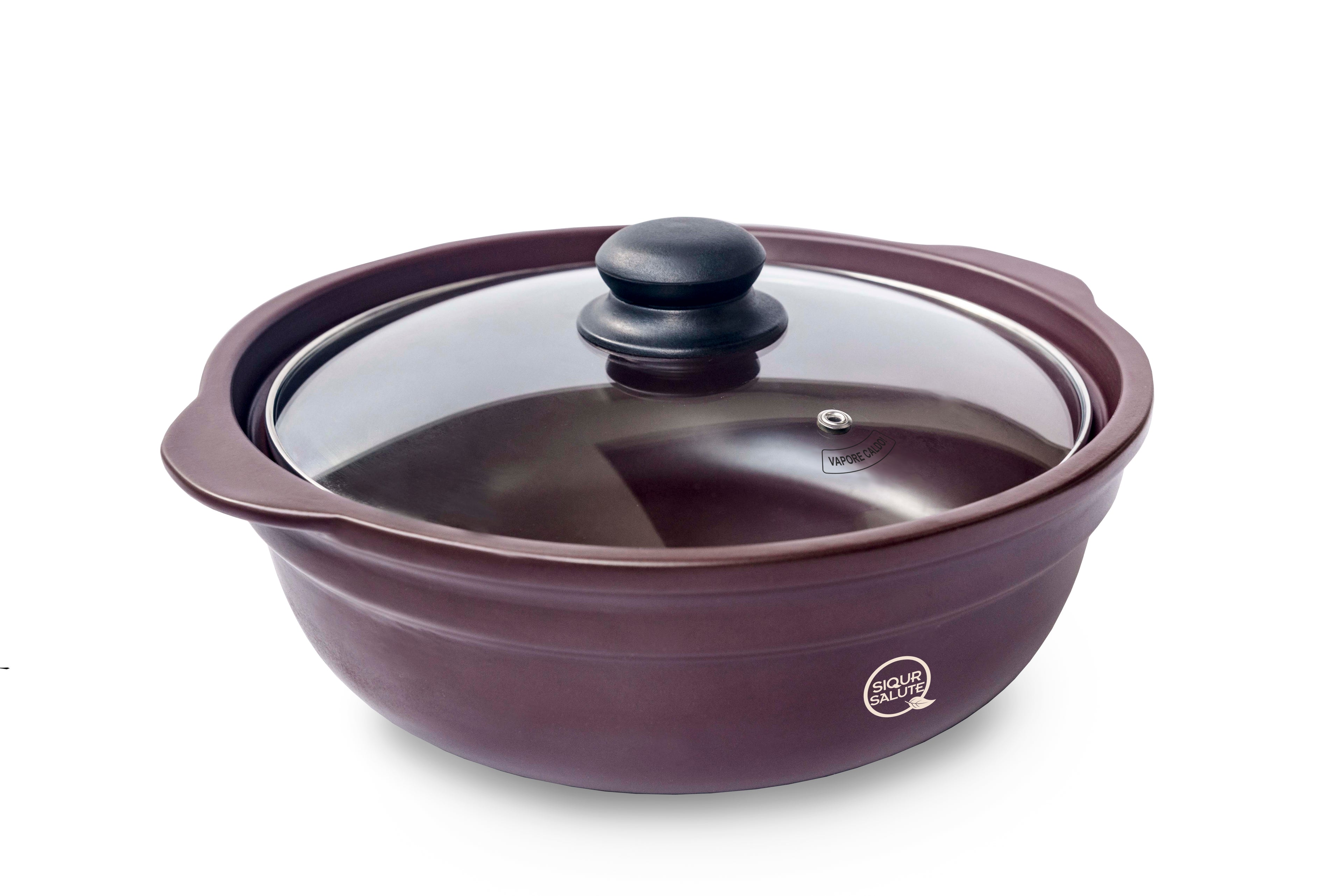 Pot saucepan in Zisha purple clay 16 or 28 cm-3